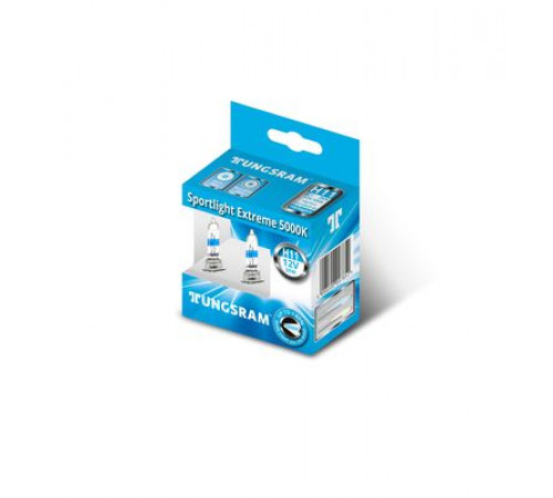 Лампы H11 TUNGSRAM Sportlight Extreme +40% 5000K 55W PGJ19-2