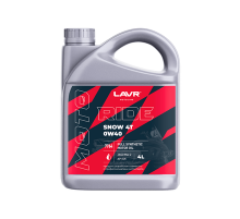 Масло моторное RIDE SNOW 4T 0W40 SN 4 л. LAVR MOTO ЧЗ