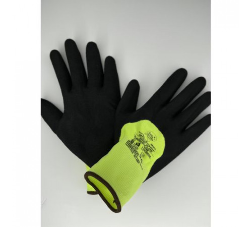 Перчатки нейлоновые с покрытием 3/4 вспененным латексом р.9 (L) Mollis Plus