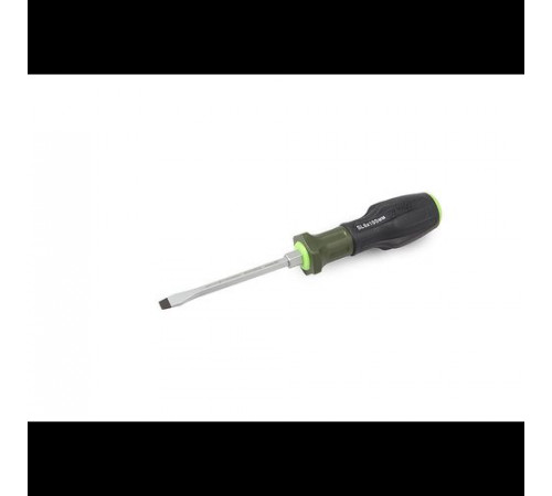 Отвёртка усиленная с трехкомпонентной рукояткой шлицевая 6×100 мм ДТ