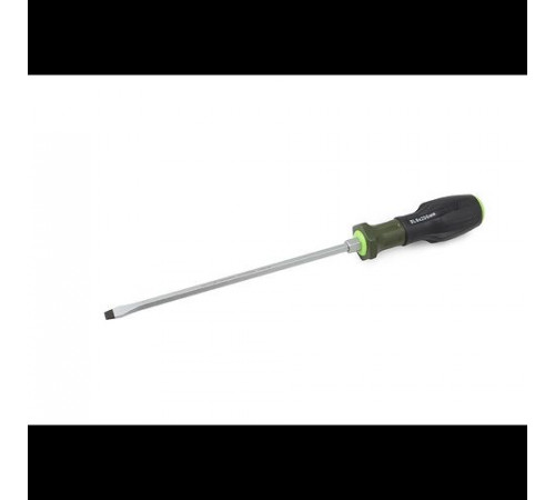 Отвёртка усиленная с трехкомпонентной рукояткой шлицевая 6×200 мм ДТ