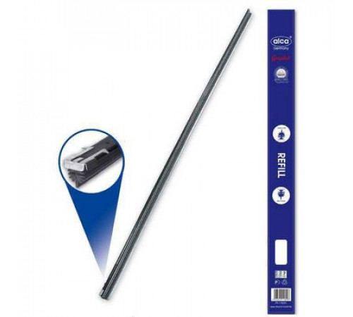Резинка для щеток стеклоочист.(блистер) ALCA 51см профиль Елочка