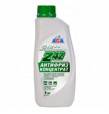 Антифриз (концентрат) зеленый, G12++ 1 кг AGA ЧЗ