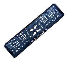 Рамка под номер рельеф Россия серебро