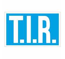 Наклейка   "TIR" (международные дорожные перевозки)_