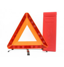 Знак аварийной остановки в широком футляре ЕВРО оракал пласт. с металл.ножками