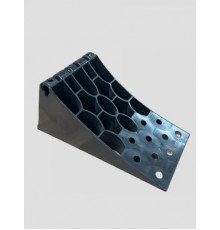 Упор противооткатный большой грузовой черный ( длина 46см, ширина 20 см, высота 22см.)