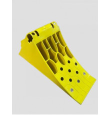 Упор противооткатный большой грузовой желтый ( длина 46см, ширина 20 см, высота 22см.)