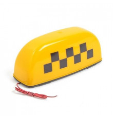 Знак такси малый желтый магнитный