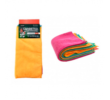 Салфетки из микрофибры "Li-Sa" 6 шт. (30х30см), плотность 200г/м2