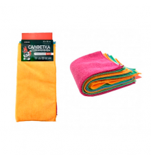 Салфетки из микрофибры "Li-Sa" 6 шт. (30х30см), плотность 200г/м2