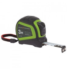 Рулетка 3м*16мм в обрезиненном корпусе ДТ
