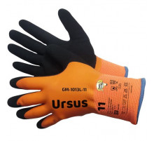 Перчатки теплые зимние из акрила G7 оранж.цв.(Ultrafoam и Microfoam покр)полн.обл.р.10(XL)UrsusGummi