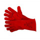 Краги спилковые красные Cowsplit Leather Welding Gloves р.11 (XXL) Norma