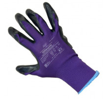Перчатки нейлоновые с покрытием из вспененного нитрила р.10 (XL) Oleum