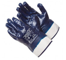 Перчатки нитриловые с манжетом-защитная крага, р.10 (XL) Petrol-K