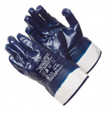 Перчатки нитриловые с манжетом-защитная крага, р.10 (XL) Petrol-K