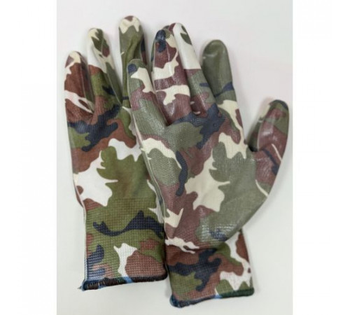 Перчатки нейлоновые 13 класс с нитриловым покрытием р.8 (M) Hortus Military
