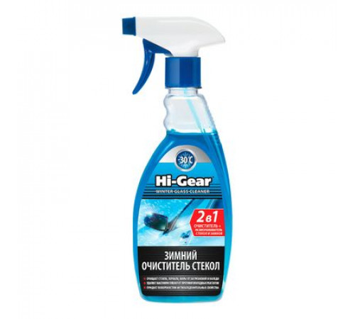 Очиститель стекол (зимний), триггер 473мл Hi-Gear ~