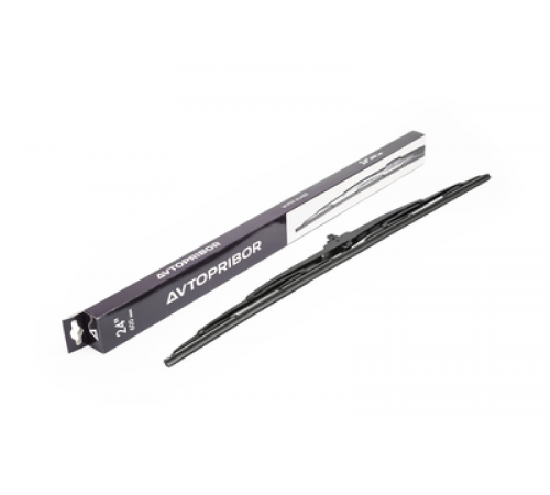 Щетка стеклоочистителя Автоприбор каркасная 60см крепление "крючок"