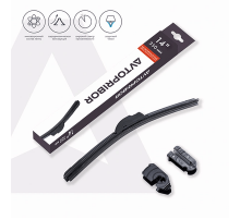 Щетка стеклоочистителя Автоприбор бескаркасная 35см крепление "крючок"