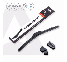 Щетка стеклоочистителя Автоприбор бескаркасная 38см крепление "крючок"