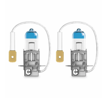 Лампы H3 12V 55W РК22s +150% 4200K NIGHT BREAKER LASER в карт.боксе OSRAM
