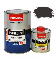 Грунт акриловый Novol +отв 310 1л+0,2л черный