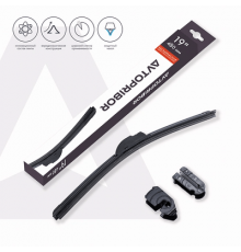 Щетка стеклоочистителя Автоприбор бескаркасная 48см крепление "крючок"