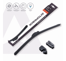 Щетка стеклоочистителя Автоприбор бескаркасная 53см крепление "крючок"