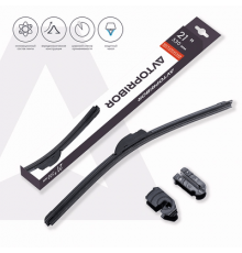 Щетка стеклоочистителя Автоприбор бескаркасная 53см крепление "крючок"