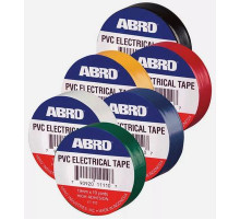 Изолента желто-зеленая 19мм на 10м ABRO