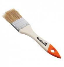 Кисть малярная плоская Basic нат. щетина 1,5 (38мм) ЕРМАК