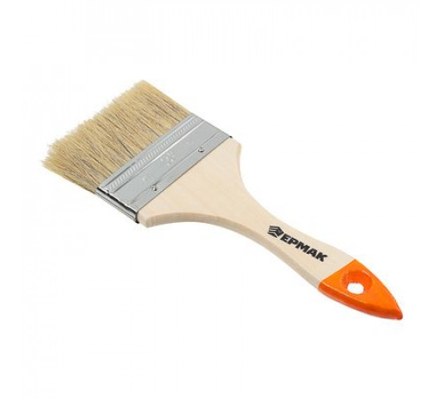 Кисть малярная плоская Basic нат. щетина 3 (75мм) ЕРМАК