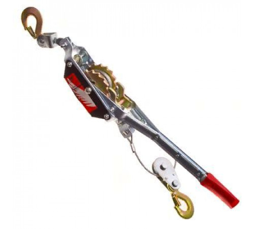 Лебедка ручная рычажная 4т длина троса 1,8м