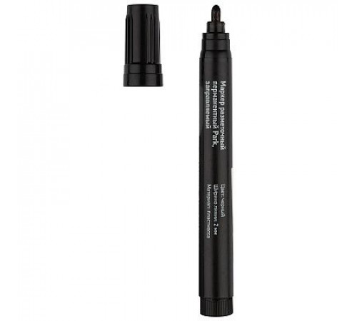 Маркер перманентный Park заправляемый 2 мм