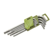 Набор ключей шестигранных 09 шт. с шаром (1.5,2,2.5,3,4,5,6,8,10 мм) ДТ