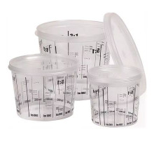 Емкость для смешивания краски  385мл с крышкой