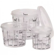 Емкость для смешивания краски  750мл с крышкой