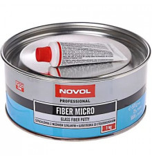 Шпатлевка NOVOL FIBER MIKRO 1.0кг №1233