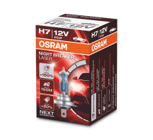 Лампа H7 12V 55W PX26d +150% 3750K OSRAM