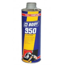 Антигравий BODY 950 под пистолет 1л серый