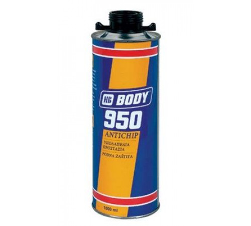 Антигравий BODY 950 под пистолет 1л черный