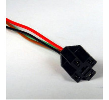 Колодка под реле 4 контакта с проводами КЛД129-1