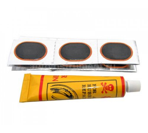 Заплатки на камеру с клеем