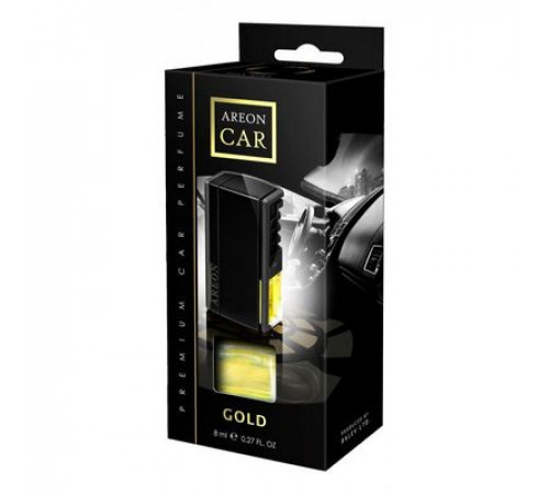 Ароматизатор AREON CAR BOX BLACK STYLE Gold на дефл. жидкий ~