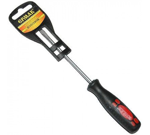 Отвертка шлицевая SL4x100мм(-) RR ЕРМАК