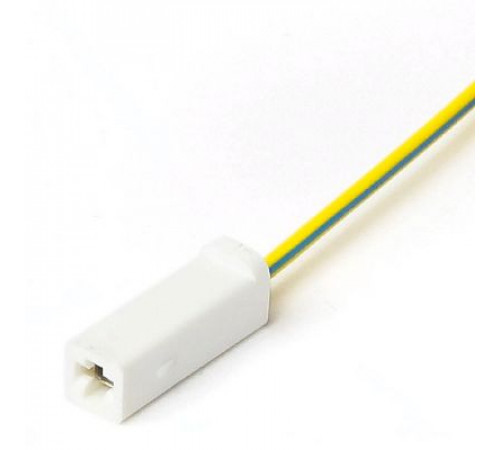 Колодка 1 контакт 2,8мм с проводами