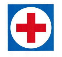 Наклейка Врач 14х14см