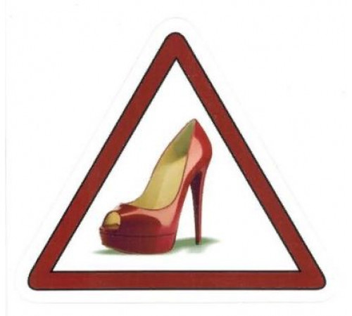 Наклейка Лабутен